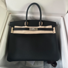 에르메스 버킨백 30 블랙 은장 토고가죽